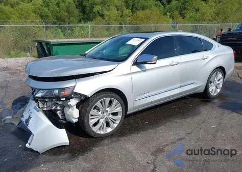 2018 Chevrolet Impala 2Lz из США, поврежденный, VIN 2G1125S3XJ9151012